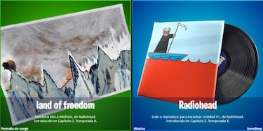 Fortnite x Radiohead: cómo ganar recompensas gratis con KID A MNESIA EXHIBITION