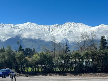 La lluvia cambia los planes de Colombia en Santiago