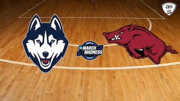 The Arkansas Razorbacks will face the UConn Huskies on Thursday, March 23, at 7:15 pm ET.