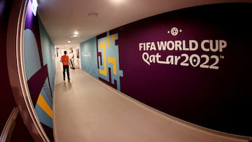 Soccer Football - FIFA World Cup Qatar 2022 Stadium Preview - Al Thumama Stadium, Doha, Qatar - September 22, 2022 General view inside the stadium ahead of the World Cup REUTERS/Mohammed Dabbous