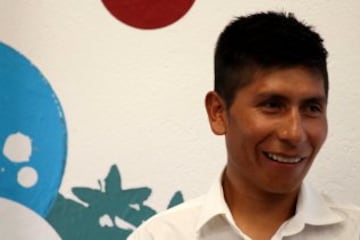 Nairo Quintana solidario