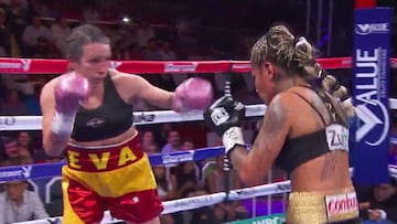 Crónica del Mariana 'Barby' Juárez vs Eva Naranjo: Mundial WBC del peso gallo.