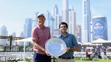 Adrian Meronk, mejor jugador de 2023 en el DP World Tour