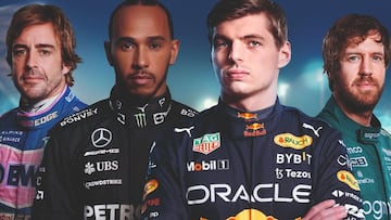 F1 22: Fernando Alonso es uno de los pilotos de las portadas, ¿quiénes son los demás?