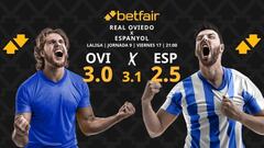 Real Oviedo vs. RCD Espanyol: horario, dónde ver, pronósticos y clasificación