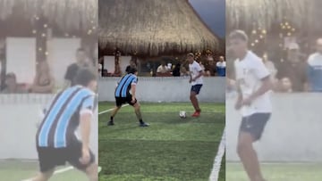 Richard Ríos y el amague viral: Atentos a la reacción del rival