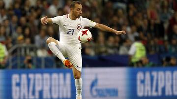 Marcelo Díaz descartó dejar la Roja.