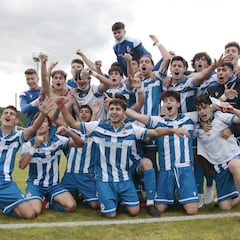 El Deportivo inicia el blindaje de su juvenil de oro