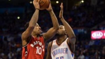 DeRozan y Durant.