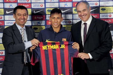 Neymar llevará el 11 en el Barça