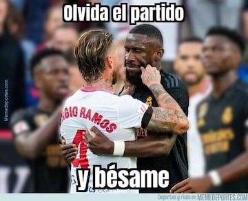 Ramos se convierte en el protagonista de los memes de la jornada