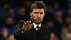 Why has Michael Carrick left Manchester Utd?