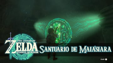 the legend of zelda tears of the kingdom nintendo switch guia santuario maia'siara