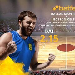 Dallas Mavericks vs. Boston Celtics: horario, TV, estadísticas, clasificación y pronósticos