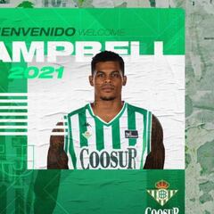 Terrance Campbell apuntala la dirección de juego del Betis