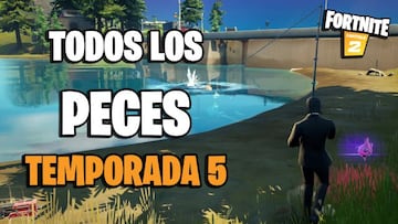 Fortnite Temporada 5: todos los peces y c&oacute;mo pescarlos