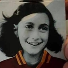 Racismo en Italia: fotos de Ana Frank con la camiseta de la Roma