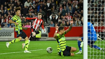 Carabao Cup: Las cinco claves del triunfo de Arsenal ante el Brentford