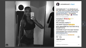 Romina Belluscio: as&iacute; es la rutina de entrenamiento de la WAG. 