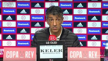 Imanol: "Hemos hecho un partido redondo; pido perd¨®n por lo que ha pasado antes"