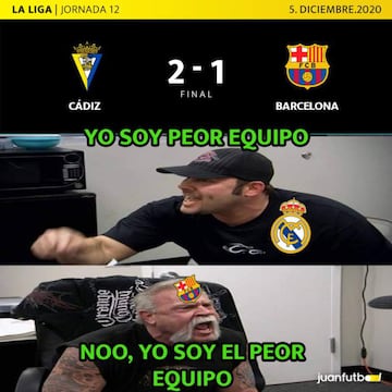 Real Madrid y Barcelona, protagonistas de los mejores memes