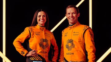 Cristina Gutiérrez y Mattias Ekstrom, nuevos pilotos de NEOM McLaren en Extreme E.