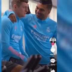 Kroos leads good vibes in Super Cup gym warm-up session