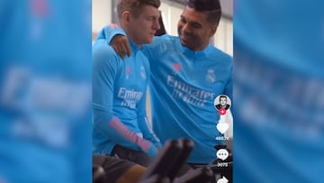 Kroos leads good vibes in Super Cup gym warm-up session