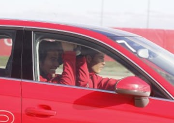 Coentrao y al volante, Cristiano Ronaldo.