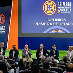Tebas entra de lleno en los derechos de TV de Primera RFEF y Copa