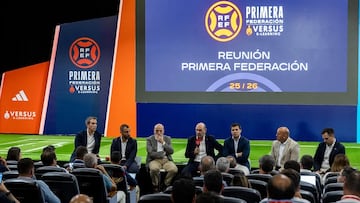 Tebas entra de lleno en los derechos de TV de Primera RFEF y Copa