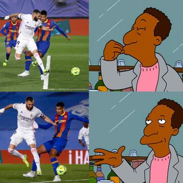 Los memes más divertidos del Real Madrid-Barcelona