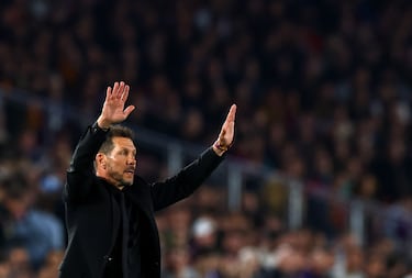 Diego Simeone logra su primera victoria en el Camp Nou con el Atlético de Madrid