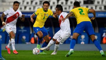 Sigue en vivo online la retransmisi&oacute;n del Brasil vs Per&uacute;, partido de semifinales de la Copa Am&eacute;rica 2021 que se disputa hoy, a trav&eacute;s de As.com.