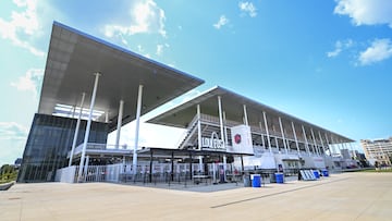 during the match between St Louis City and FC Juarez as part of Group C of the 2024 Leagues Cup at City Park Stadium on August 04, 2024 in St Louis, Missouri, United States.