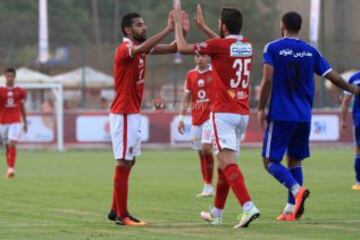 A mitad de 2016, Al Ahly se consagró campeón de la temporada la Liga egipcia al ser el mejor club con 76 unidades obteniendo cupo a la Liga de Campeones Africana.