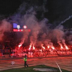 La U tendrá que jugar dos duelos sin público en la galería sur