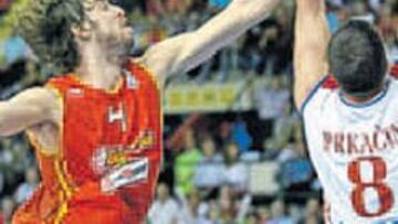 <b>BUEN ATAQUE. </b>España va bien en tiros de campo y rebotes ofensivos.