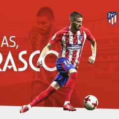Oficial: el Atlético anuncia los traspasos de Carrasco y Gaitán