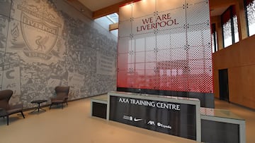 Los Reds estrenan su nueva ciudad deportiva, llamada 'Liverpool AXA Training Centre", y deja atrás la anterior que se ha usado desde 1950.