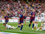 15/11/25 FUTBOL FEMENINO PARTIDO PRIMERA DIVISION
BARCELONA - REAL MADRID
1-0 GOL PAJOR ALEGRIA
