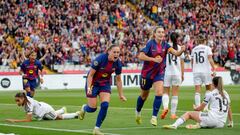 La goleada del Barcelona femenino al Real Madrid en imágenes