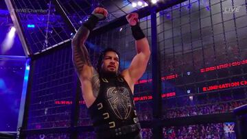 Reigns se cita con Lesnar tras ganar en Elimination Chamber