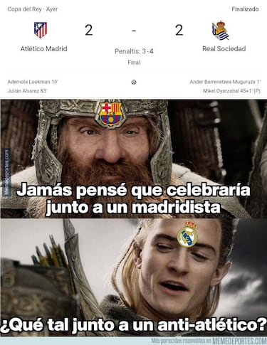 Derrota rojiblanca… y los memes no perdonan