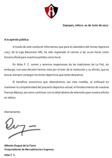 Atlas cambiaría de patrocinador; ahora lo vestiría Adidas
