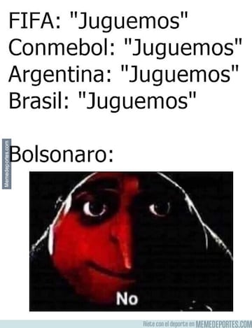 Brasil-Argentina... Los memes más divertidos del fin de semana