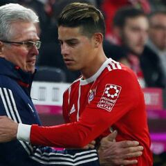 Heynckes: "Nuestros aficionados están encantados con James"