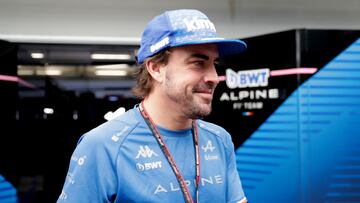 Fernando Alonso, en Brasil.