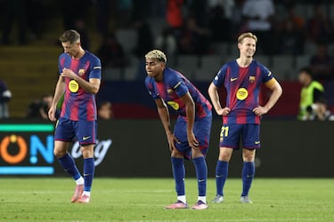 Luis Enrique funde los plomos a Lamine