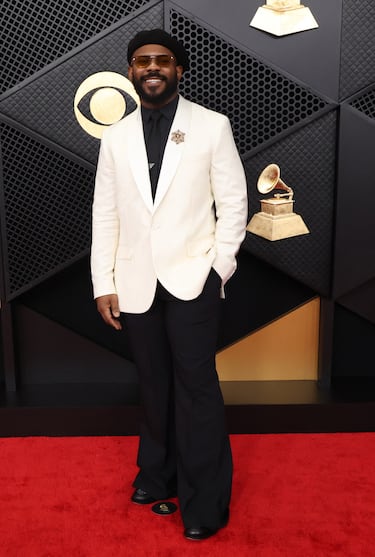 Dewain Whitmore Jr. posa en la alfombra roja. 